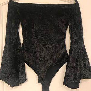 Black OTS bodysuit